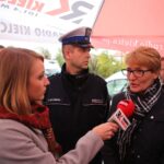 Skarżysko-Kamienna. Program "Interwencja". Małgorzata Pawelec, rzecznik prasowy kieleckiego oddziału Generalnej Dyrekcji dróg Krajowych i Autostrad / Krzysztof Bujnowicz / Radio Kielce