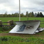 Skutki wichury na trasie Opatów - Ostrowiec Świętokrzyski / Emilia Sitarska / Radio Kielce