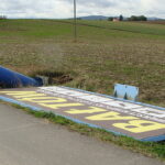 Skutki wichury na trasie Opatów - Ostrowiec Świętokrzyski / Emilia Sitarska / Radio Kielce