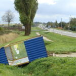 Skutki wichury na trasie Opatów - Ostrowiec Świętokrzyski / Emilia Sitarska / Radio Kielce