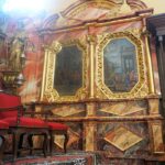 Kościół Św. Jana w Skalbmierzu. 1. Boazeria w części południowej prezbiterium po renowacji / Kamil Włosowicz / Radio Kielce