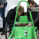 Bolid, którym studenci Politechniki Świętokrzyskiej będą rywalizować w wyścigach pojazdów elektrycznych Greenpower / Politechnika Świętokrzyska