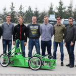 Bolid, którym studenci Politechniki Świętokrzyskiej będą rywalizować w wyścigach pojazdów elektrycznych Greenpower / Politechnika Świętokrzyska