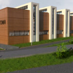 Kielce. Wizualizacja hali Szkoły Mistrzostwa Sportowego / materiały szkoły