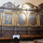 Kościół Św. Jana w Skalbmierzu. 4. Boazeria w części północnej prezbiterium przeznaczona do renowacji / Kamil Włosowicz / Radio Kielce