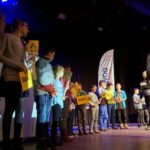 "Korowód Niepodległości" w Centrum Kultury w Jędrzejowie / Ewa Pociejowska-Gawęda / Radio Kielce