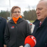 Otwarcie drogi Mieczyn - Występy, w gminie Krasocin / Ewa Pociejowska-Gawęda / Radio Kielce