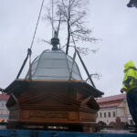 Replika neorenesansowego Kiosku Kiebabczego została ustawiona na kieleckim Rynku / Wiktor Dziarmaga / Radio Kielce