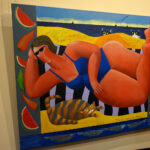 Kielce. Wernisaż malarstwa Jacka Frąckiewicza w Galerii Wieża Sztuki / Katarzyna Prędotka / Radio Kielce