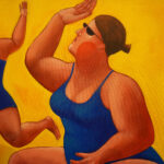 Kielce. Wernisaż malarstwa Jacka Frąckiewicza w Galerii Wieża Sztuki / Katarzyna Prędotka / Radio Kielce