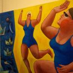 Kielce. Wernisaż malarstwa Jacka Frąckiewicza w Galerii Wieża Sztuki / Katarzyna Prędotka / Radio Kielce