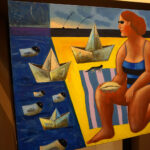 Kielce. Wernisaż malarstwa Jacka Frąckiewicza w Galerii Wieża Sztuki / Katarzyna Prędotka / Radio Kielce