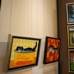 Kielce. Wernisaż malarstwa Jacka Frąckiewicza w Galerii Wieża Sztuki / Katarzyna Prędotka / Radio Kielce