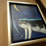 Kielce. Wernisaż malarstwa Jacka Frąckiewicza w Galerii Wieża Sztuki / Katarzyna Prędotka / Radio Kielce