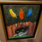 Kielce. Wernisaż malarstwa Jacka Frąckiewicza w Galerii Wieża Sztuki / Katarzyna Prędotka / Radio Kielce