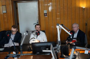 Studio Polityczne. Karol Misiuda – Nowoczesna, Marcin Bugajski – Kukiz’15 i Poseł Krzysztof Lipiec – PiS / Karol Żak / Radio Kielce