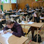 Wielkie dyktando techniczne z Zespole Szkół Zawodowych nr 1 w Kielcach / Michał Kita / Radio Kielce