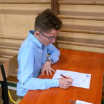 Wielkie dyktando techniczne z Zespole Szkół Zawodowych nr 1 w Kielcach / Michał Kita / Radio Kielce