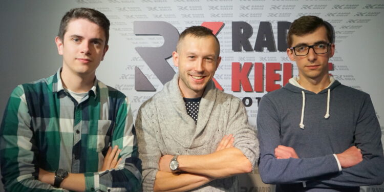 Pokolenie M. Od lewej: Marcin Różyc, Paweł Szczepanik i Michał Kita / Kamil Król / Radio Kielce