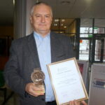 Rozstrzygnięcie plebiscytu "Świętokrzyscy Burzyciele Barier". Tomasz Łukawski, prezes Stowarzyszenia Przyjaciół Domu Pomocy w Gnojnie / Iwona Murawska / Radio Kielce