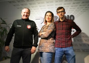 Pokolenie M. Na zdjęciu:Jacek Słowak, Katarzyna Prędotka i Michał Kita / Karol Żak / Radio Kielce