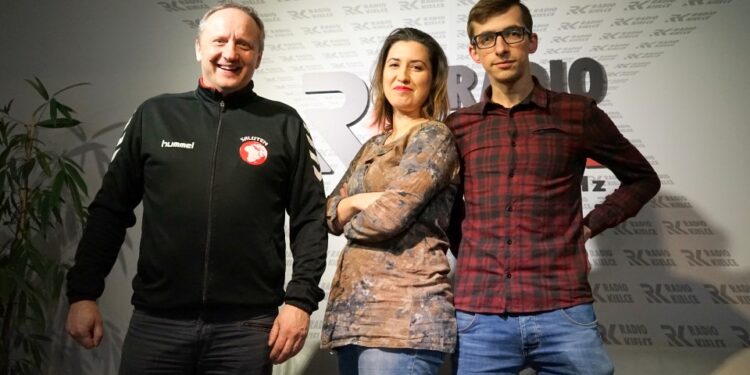 Pokolenie M. Na zdjęciu:Jacek Słowak, Katarzyna Prędotka i Michał Kita / Karol Żak / Radio Kielce