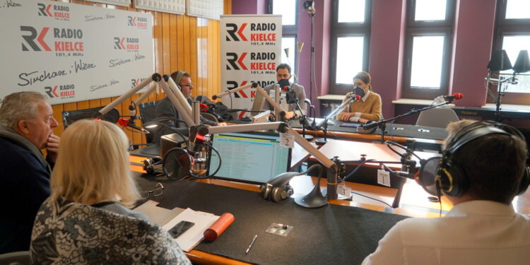 Studio Polityczne Radia Kielce / Kamil Król / Radio Kielce