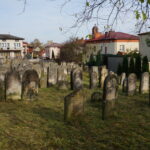 Starachowice. Odwiedzający Kirkut przy ulicy Bieszczadzkiej / Tomasz Piwko / Radio Kielce