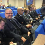 15.11.2017 Kielce. Straż pożarna otrzymała od samorządu powiatu kieleckiego sprzęt do informowania funkcjonariuszy i mieszkańców o zagrożeniach / Monika Miller / Radio Kielce