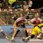 7. kolejka Ligi Mistrzów piłkarzy ręcznych: Aalborg Handbold - PGE Vive Kielce / Krzysztof Bujnowicz / Radio Kielce
