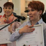 Tokarnia. Wręczenie certyfikatów marki "Świętokrzyska Kuźnia Smaków". Prezentacja produktów / Krzyszfof Bujnowicz / Radio Kielce