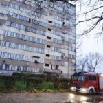 Kielce. Pożar w wieżowcu socjalnym przy ulicy Młodej 4 / Jarosław Kubalski / Radio Kielce