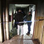 Kielce. Pożar w wieżowcu socjalnym przy ulicy Młodej 4 / Jarosław Kubalski / Radio Kielce