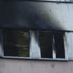 Kielce. Pożar w wieżowcu socjalnym przy ulicy Młodej 4 / Jarosław Kubalski / Radio Kielce