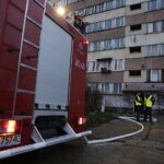 Kielce. Pożar w wieżowcu socjalnym przy ulicy Młodej 4 / Jarosław Kubalski / Radio Kielce