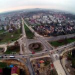 Skrzyżowanie ulic Tarnowskiej, księdza Jerzego Popiełuszki, Wapiennikowej i Pileckiego w Kielcach / Jarosław Kubalski / Radio Kielce