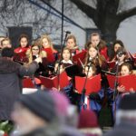 Kielce. Obchody Święta Niepodległości - wspólne śpiewanie pieśni patriotycznych / Jarosław Kubalski / Radio Kielce