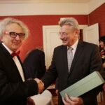 25 lat Targów Kielce. Uroczysta gala w Teatrze Polskim w Warszawie. Prezes Targów Andrzej Mochoń / Jarosław Kubalski / Radio Kielce