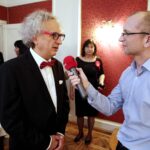 25 lat Targów Kielce. Uroczysta gala w Teatrze Polskim w Warszawie. Prezes Targów Andrzej Mochoń w rozmowie z red. Bartłomiejem Zapałą / Jarosław Kubalski / Radio Kielce