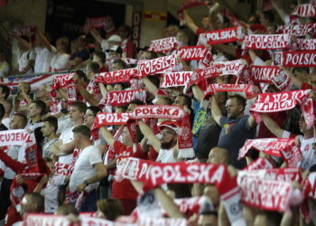 22.06.2017 Kielce. UEFA EURO U21. Mecz Polska - Anglia. Kibice. / Jarosław Kubalski / Radio Kielce