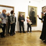 03.09.2017. Kielce, Muzeum Narodowe. "Pożegnanie" Galerii Malarstwa przed remontem Pałacu Biskupów / Jarosław Kubalski - Radio Kielce / 03.09.2017. Kielce, Muzeum Narodowe. "Pożegnanie" Galerii Malarstwa przed remontem Pałacu Biskupów