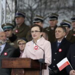 11.11.2017 Kielce. Obchody Święta Niepodległości. Wojewoda Agata Wojtyszek / Jarosław Kubalski / Radio Kielce