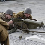 11.11.2017 Kielce. Obchody Święta Niepodległości. Pokaz grup rekonstrukcyjnych / Jarosław Kubalski / Radio Kielce