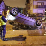 17.11.2017 Kielce. Ul. Leszczyńska. Wypadek / Jarosław Kubalski / Radio Kielce