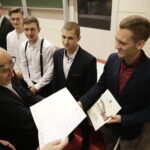 22.11.2017 Kielce. UJK. Stypendia dla studentów z Winnicy / Jarosław Kubalski / Radio Kielce