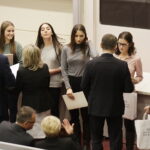 22.11.2017 Kielce. UJK. Stypendia dla studentów z Winnicy / Jarosław Kubalski / Radio Kielce