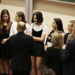 22.11.2017 Kielce. UJK. Stypendia dla studentów z Winnicy / Jarosław Kubalski / Radio Kielce