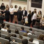 22.11.2017 Kielce. UJK. Stypendia dla studentów z Winnicy / Jarosław Kubalski / Radio Kielce