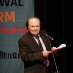 24.11.2017 Kielce. Festiwal Form Dokumentalnych NURT. Gala finałowa. Krzysztof Miklaszewski, dyrektor artystyczny Festiwalu Form Dokumentalnych NURT / Jarosław Kubalski / Radio Kielce