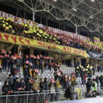 25.11.2017 Kielce. 17. kolejka LOTTO Ekstraklasy: Mecz Korona Kielce - Legia Warszawa. Kibice / Jarosław Kubalski / Radio Kielce